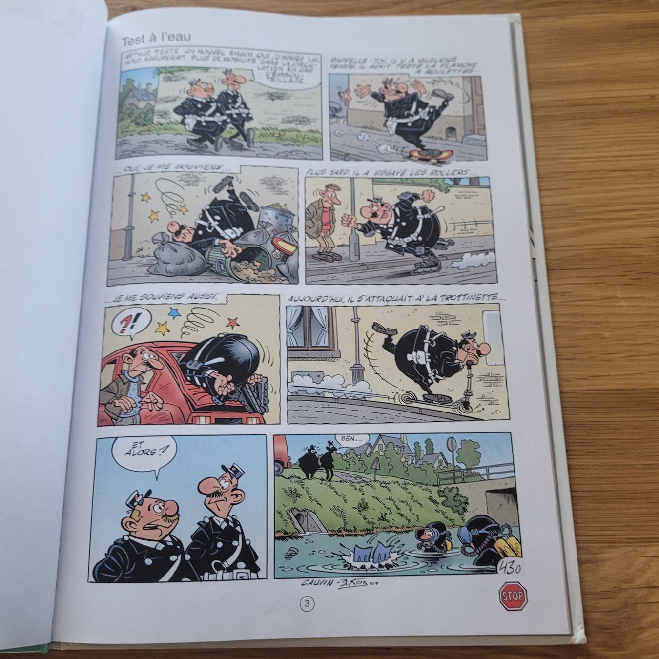 Fumetti: BD EO L'agent 212 Tome 22 Brigade des eaux – Usato da Biel/Bienne venduto da Destockweb 1