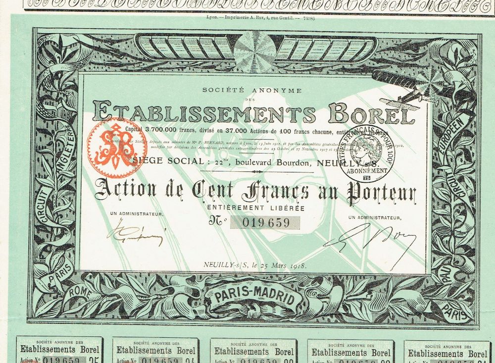 Etablissements Borel Kaufen auf Ricardo