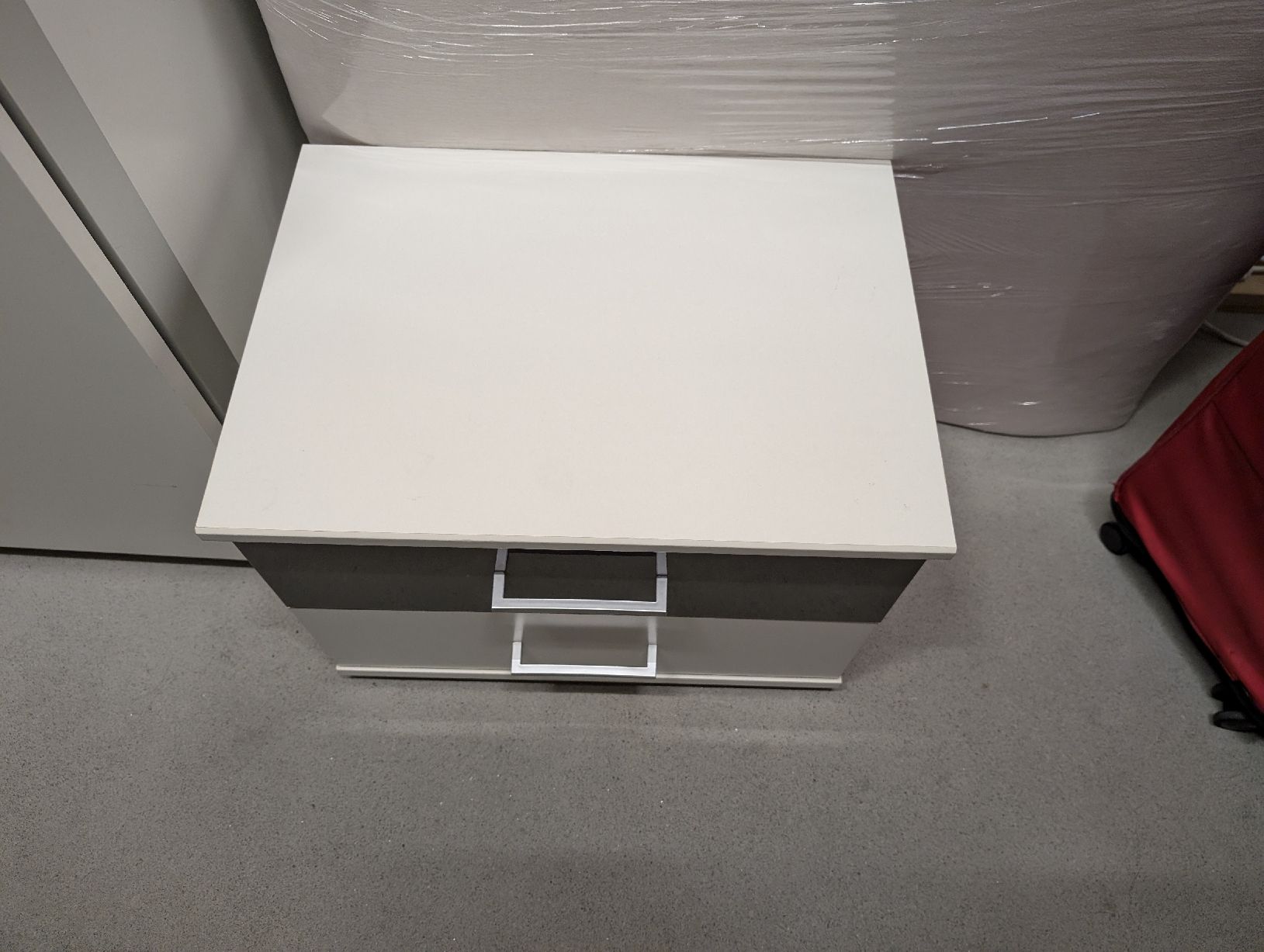 Comodini: Nachttisch mit Schublade, weiss, gebraucht – Usato da Ebikon venduto da Niederdorf01 4