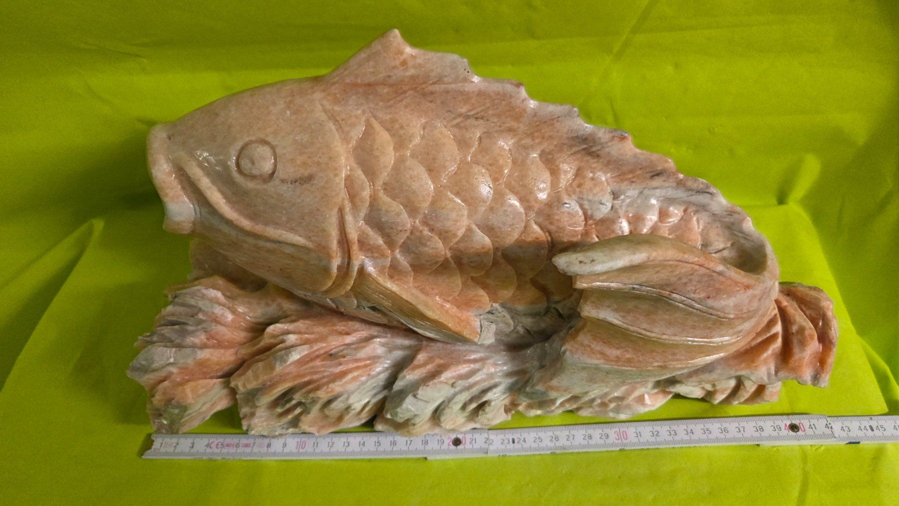Sculture & Statue: KOI aus Marmor 40cm – Nuovo (secondo la descrizione) da Roggliswil venduto da Mabelco 3