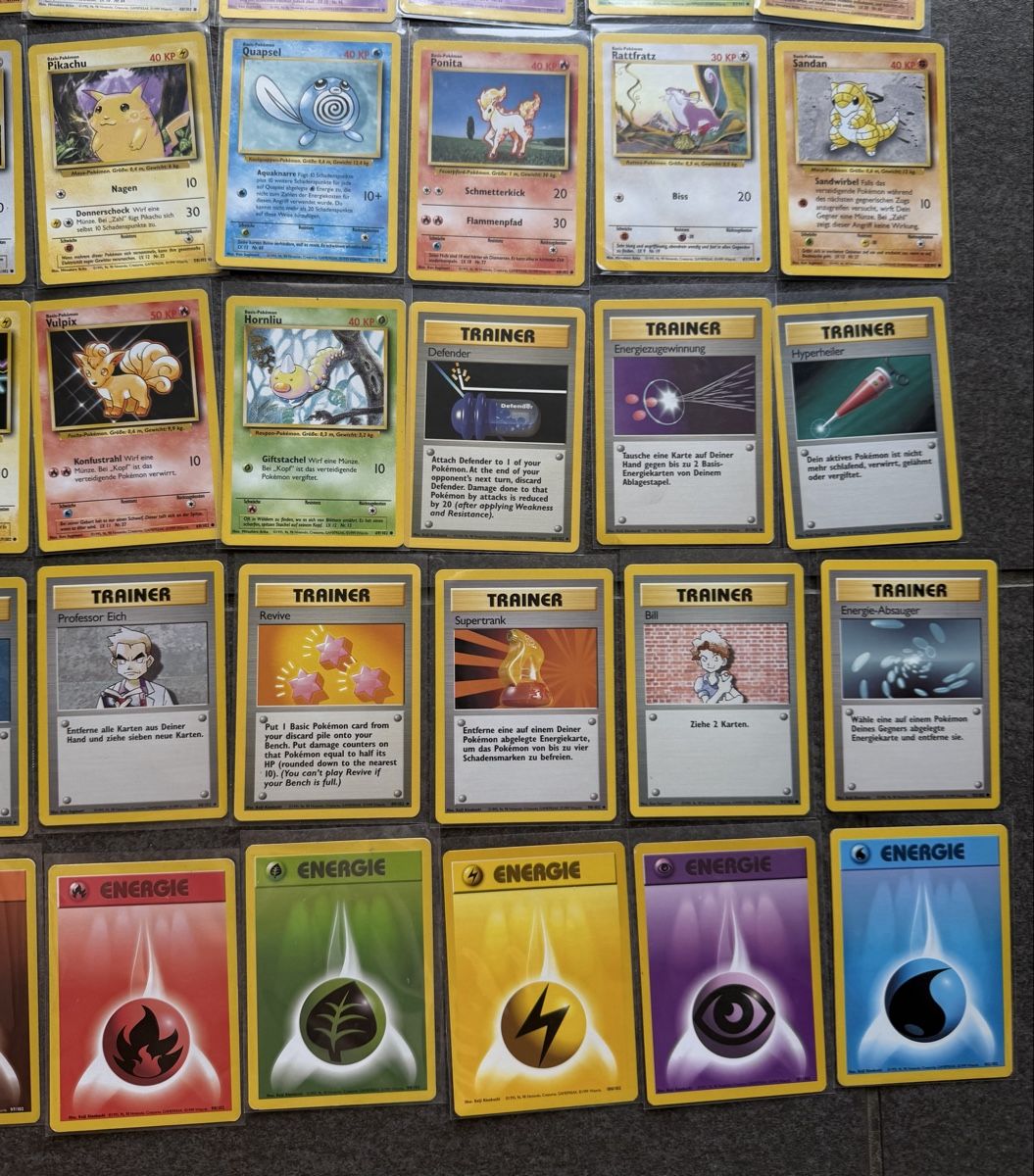 Pokémon Carte collezionabili: Pokémon Karten Basis Set Common/Uncommen Komplett – Usato da Zürich venduto da cENS0R 3