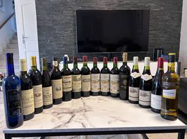 16 vins de dégustations, Bordeaux+Bourgognes+Etc, 250frs