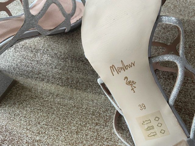 Scarpe da donna: MENBUR BELLES SANDALES SOIREE ARGENTEES TAILLE 39 – Nuovo (secondo la descrizione) da Bernex venduto da eunicefitz 3