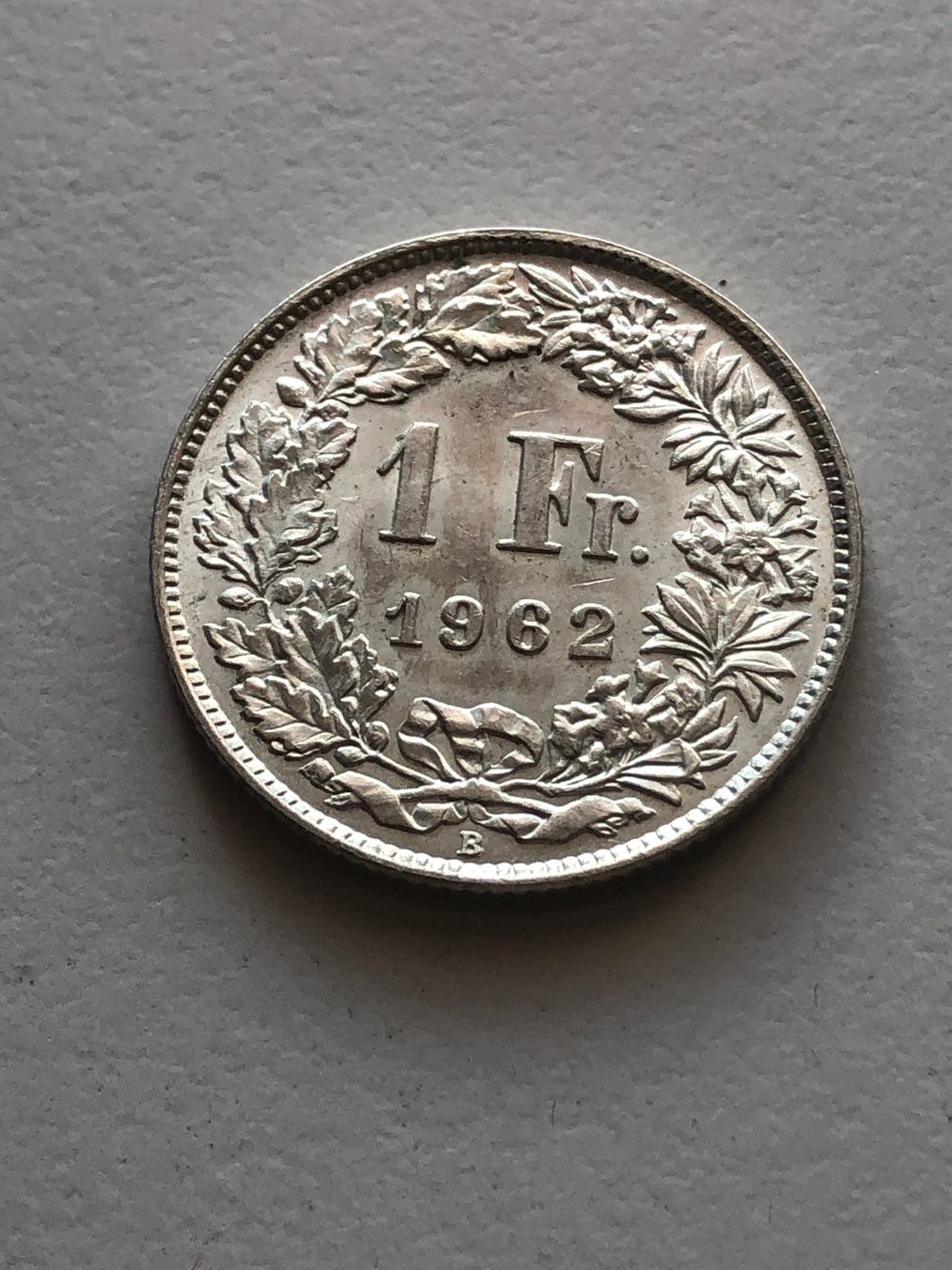 Tutti le monete: 1 Fr. 1962 – Usato da Schötz venduto da Odpa