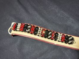 Handgemachte Armkette aus swarovski perlen