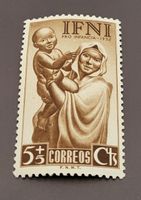 Ifni 1952 alte briefmarke