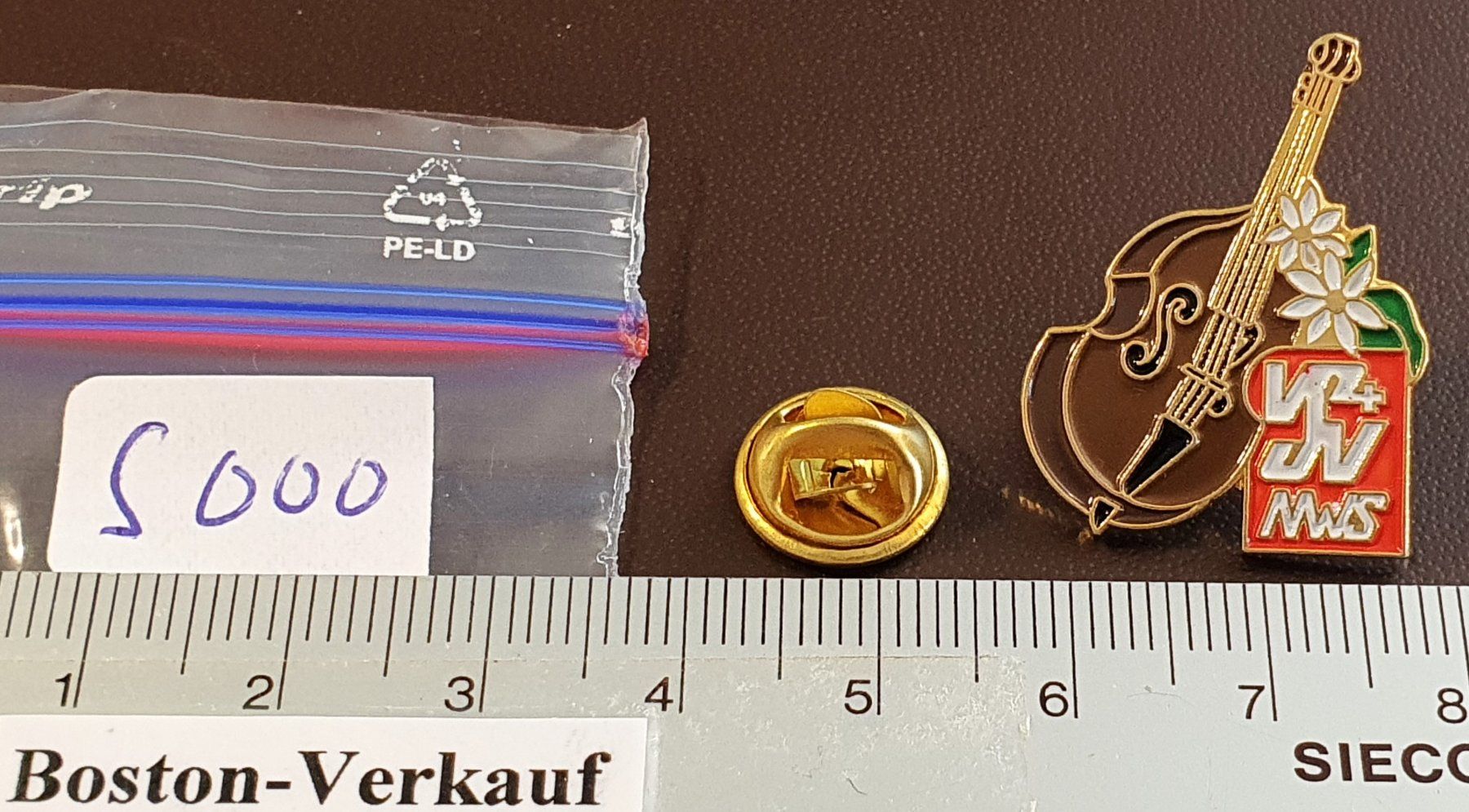 S000 - Pin Bassgeige NWS Nordwestschweizer Jodlerverband (Gebraucht) in ...