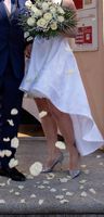 Abito da sposa corto elegante taglia 40/42