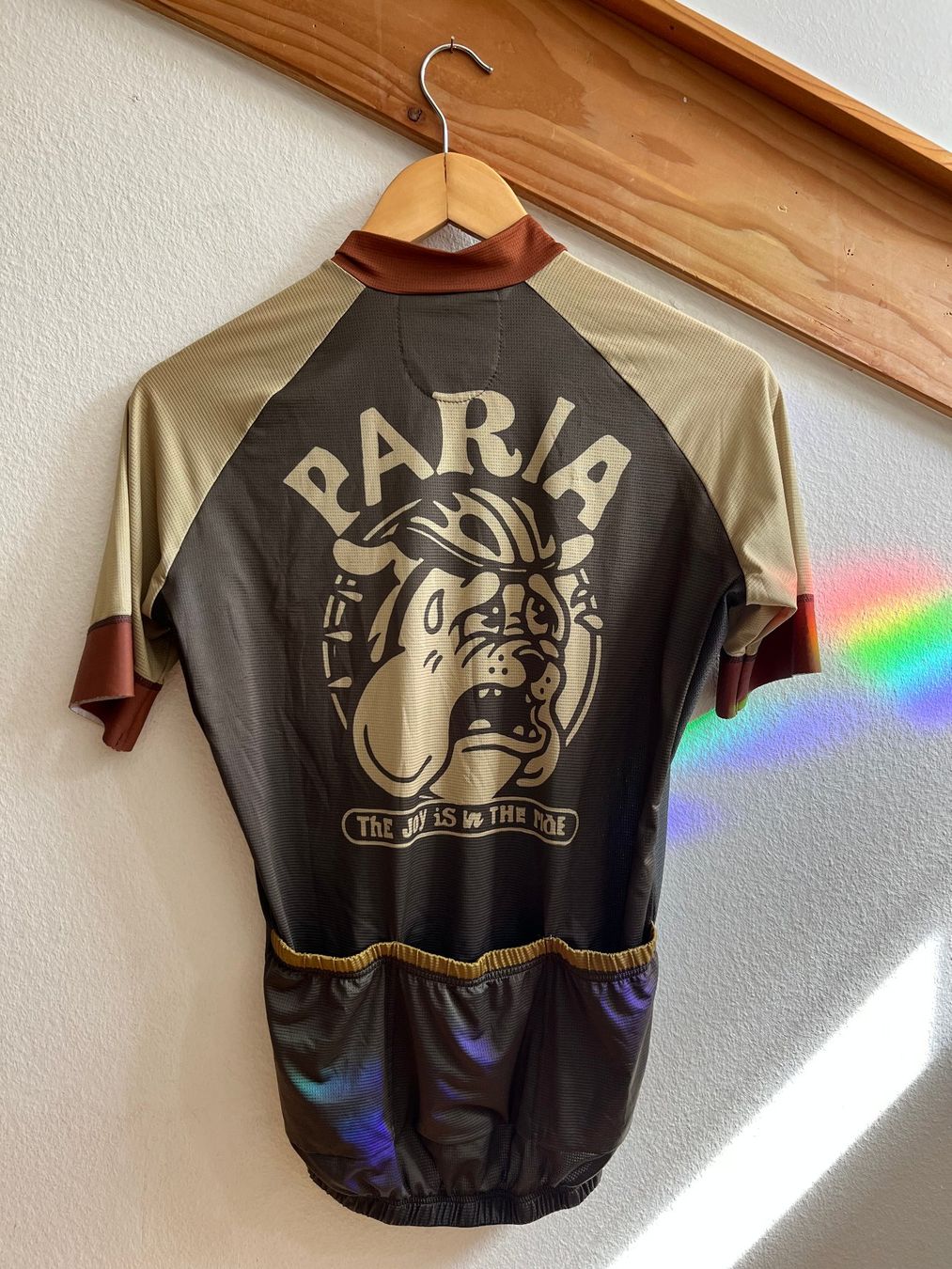 Canottiere & Pantaloni: Maillot cyclisme Paria taille M - Neuf – Usato da Hauterive NE venduto da romyberbe 1