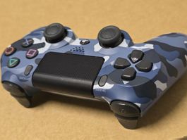 Original Sony PS4 Controller – Blue Camouflage