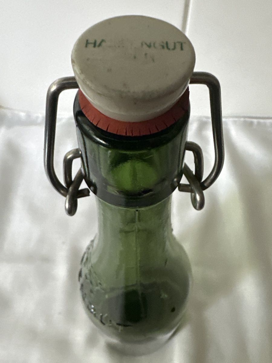 Bicchieri, Caraffe & Bottiglie: Alte Bügelflasche "Haltengut" 1964 Bülach – Usato da Zürich venduto da Chaeffeler 4