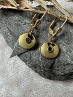 Vintage Ohrringe Fashion 1970 mit metal