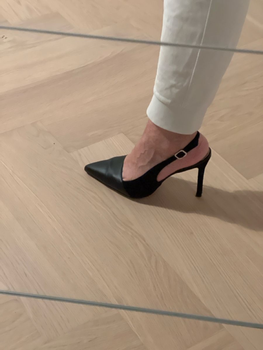 Damenschuhe: Leder Sling Backs, Gr. 41 – Gebraucht aus Zürich von prima.01 3