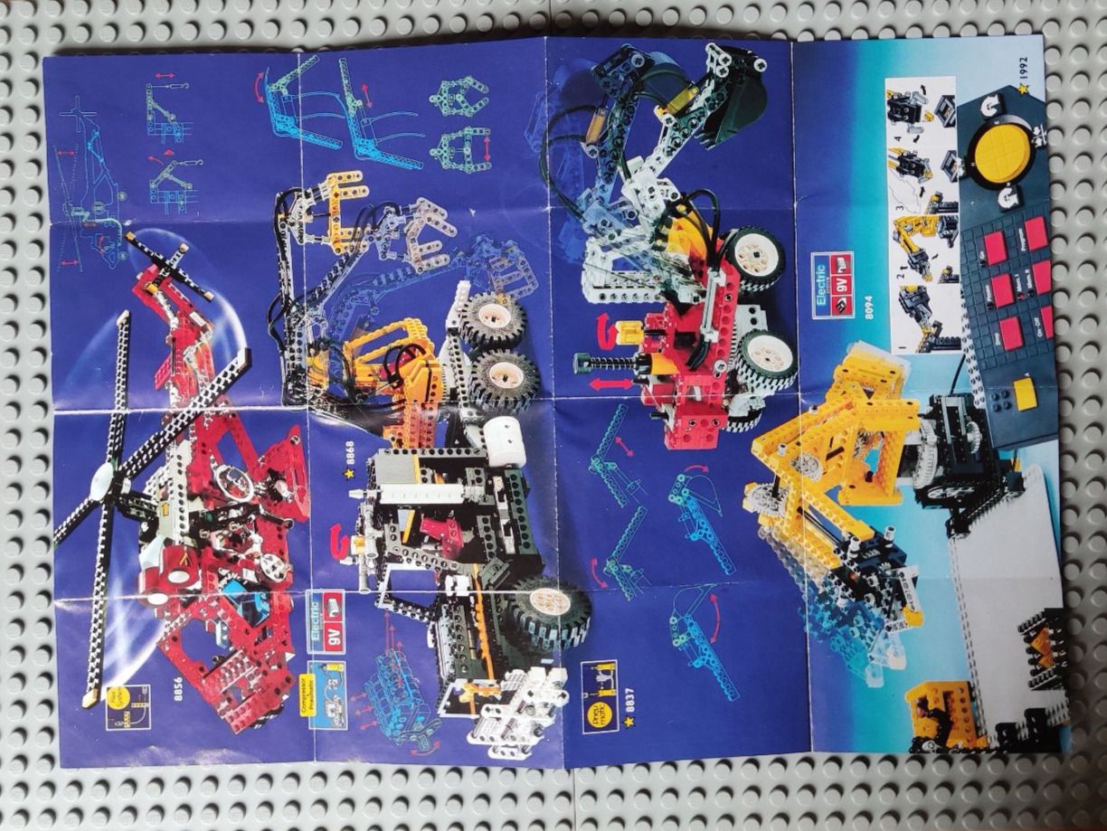 Lego Kit di costruzioni: LEGO 1992 Mini Technic Katalog (101983-EU) - m92eutec – Usato da Muhen venduto da Legoholic 1