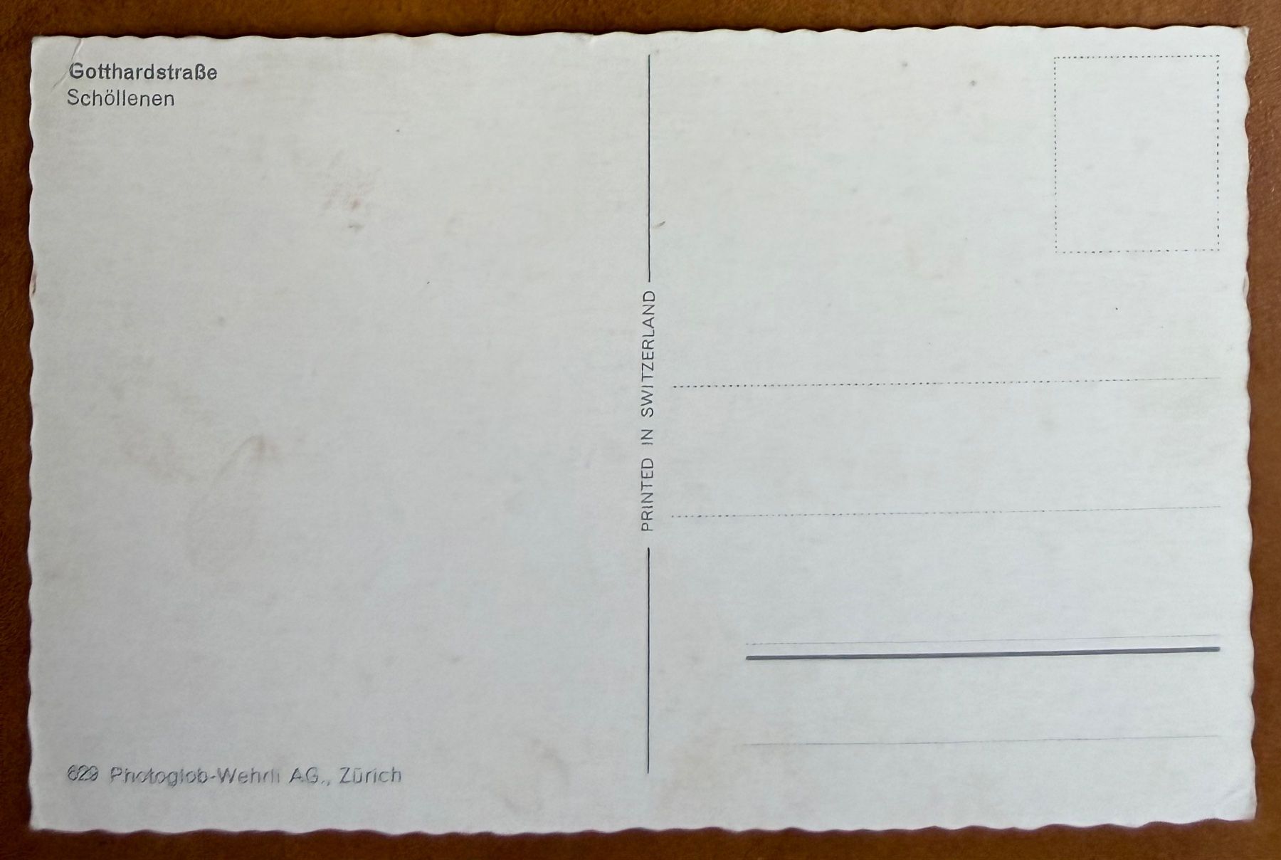 Cartoline postali: Gotthardstasse - Schallenden - AK – Usato da Lutry venduto da Ediego 2