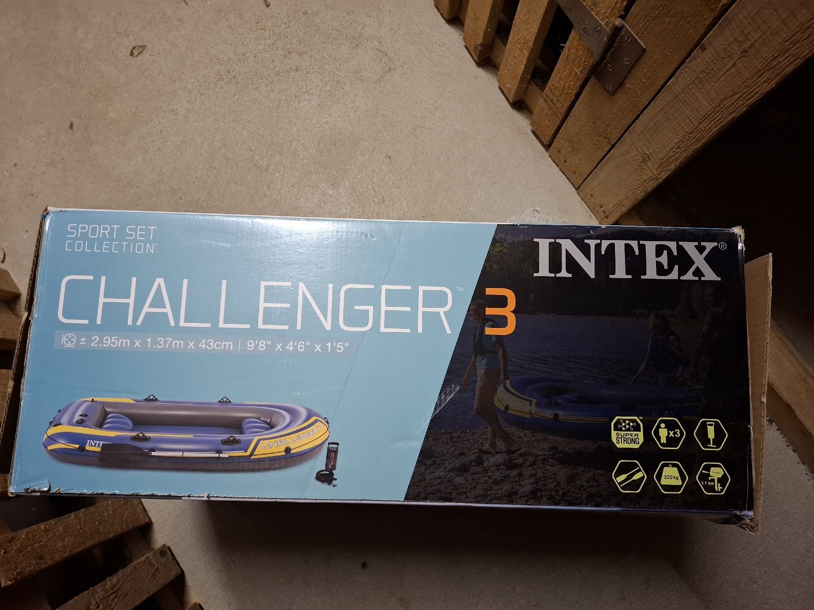 Barche: Intex Challenger 3 Sportboot – Usato da Grenchen venduto da Andreas.hartmann