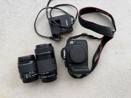 Canon EOS 2000D Set + 18-55mm + 55-250mm IS STM