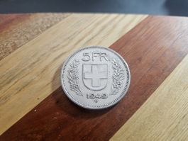 5 Franken 1949 Top Rar 0.407 Auflage