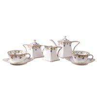 A. Lanternier & Cie Limoges France Teeservice –Art-Déco-Stil