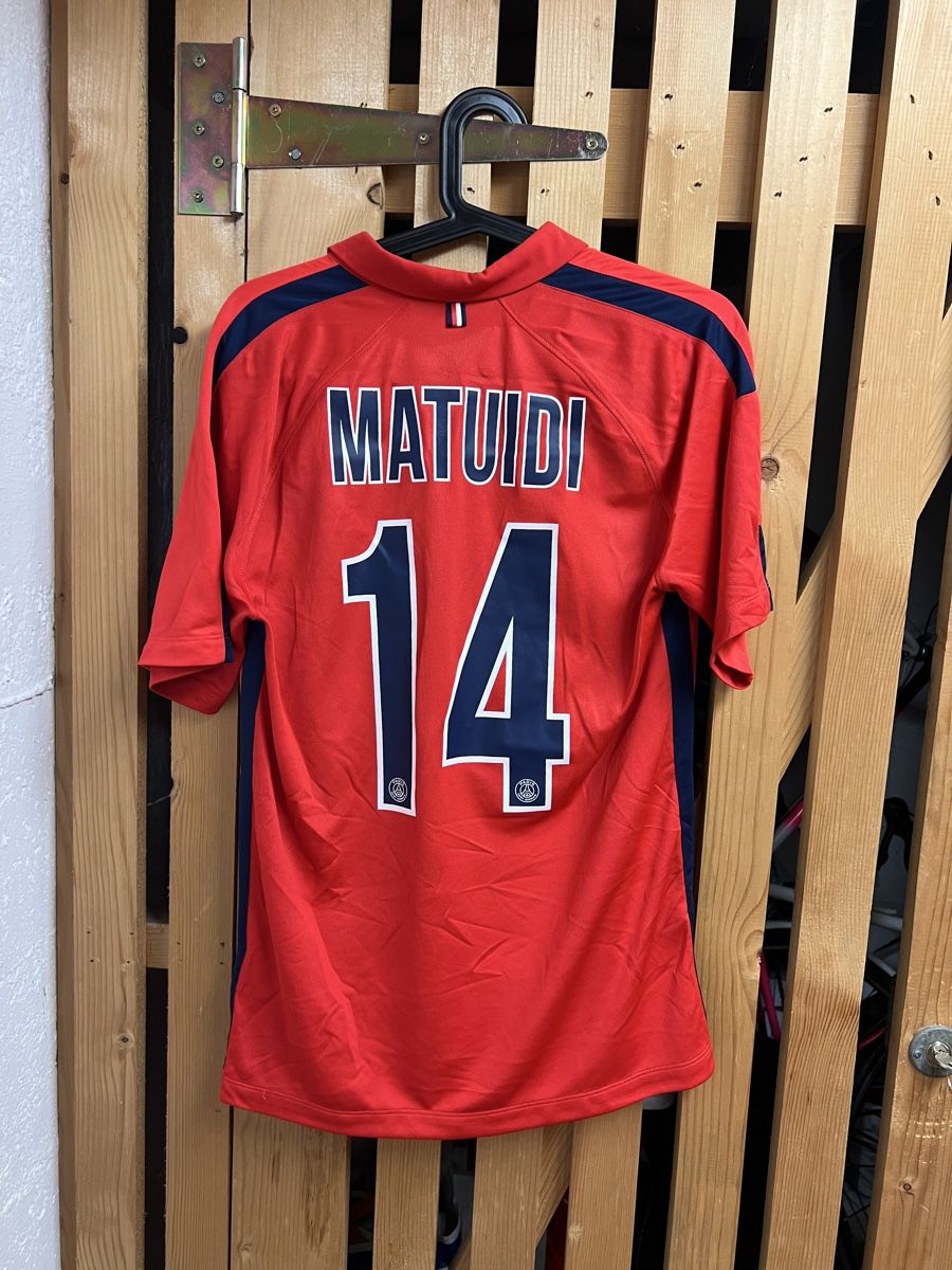 Nike Canottiere & Pantaloni: PSG Trikot Nike Matuidi 2015-2016 – Usato da Cully venduto da DealerPrice
