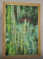 Bild Seerosenteich,Original Monet von Kunstmaler abgemalt