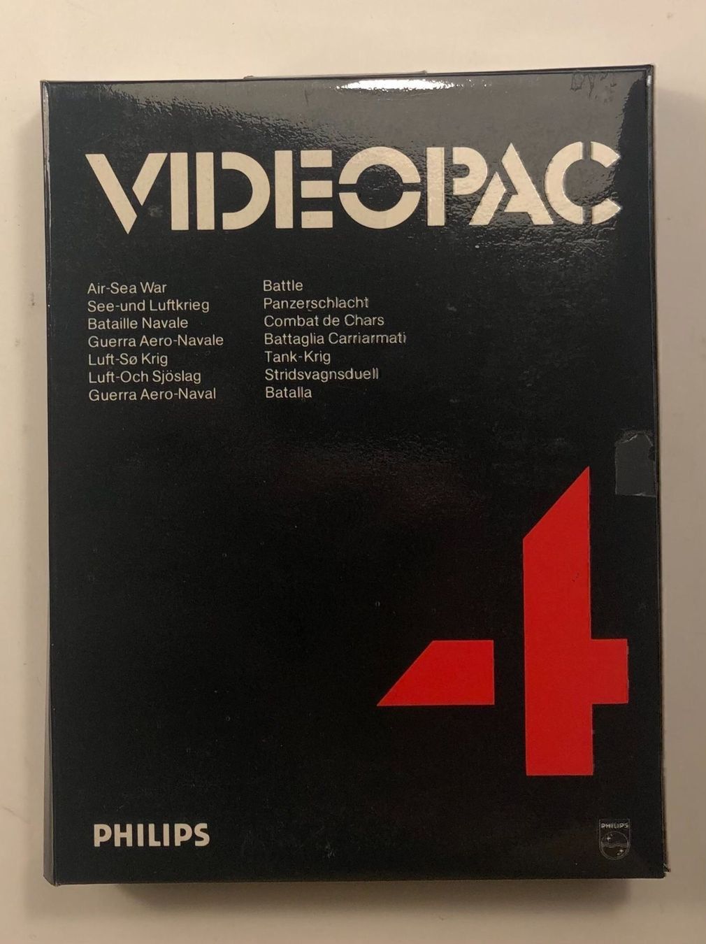 Giochi: Philips Videopac 4 – Usato da Kestenholz venduto da Matti_11