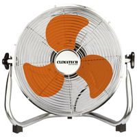 Climatech Bodenventilator HVF-31 Metall Orange Ø 31 cm NEU!