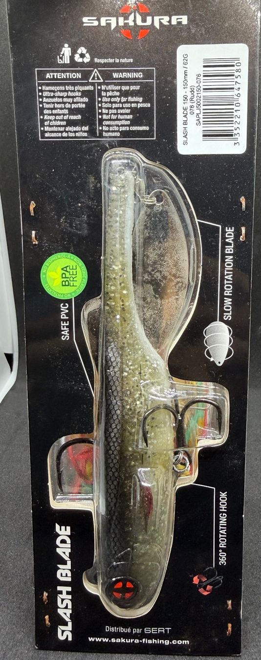 Esche: Sakura Slash Blade 15 cm - Rudd – Nuovo e nell'imballaggio originale da Widnau venduto da Fishingtackle_Oggy 2