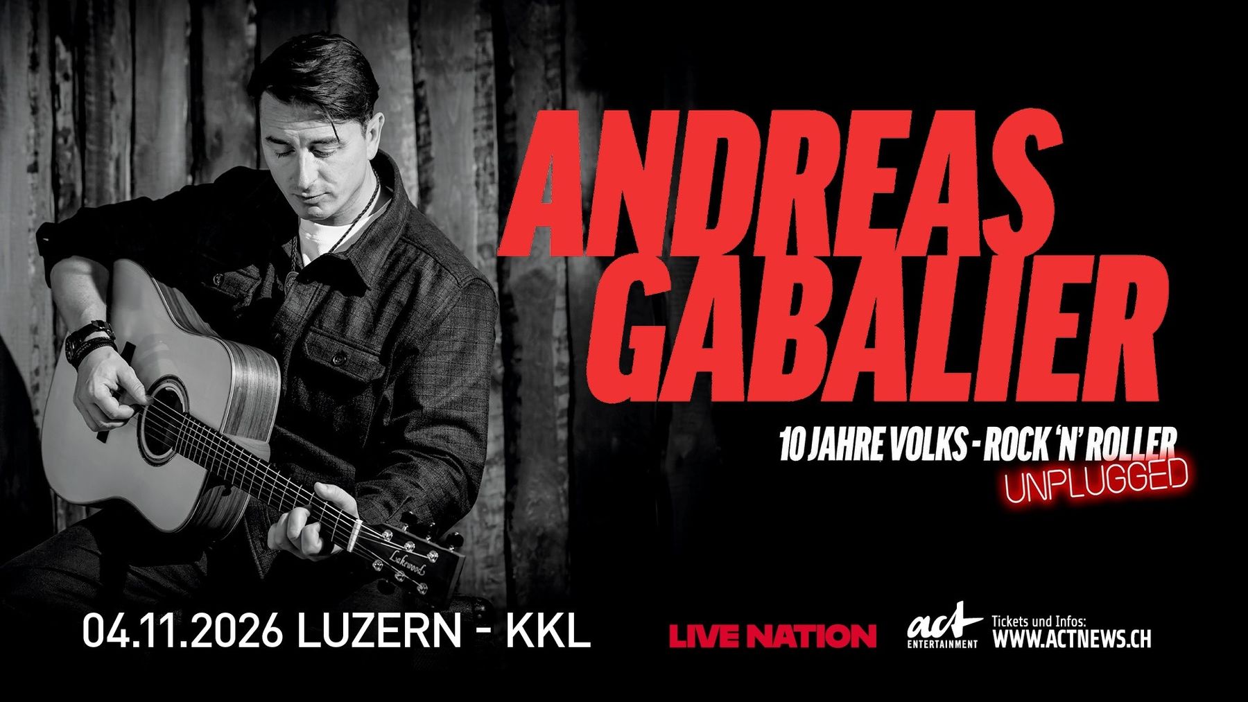 Tickets: Andreas Gabalier KKL – Neu (gemäss Beschreibung) aus Adligenswil von Aspring61