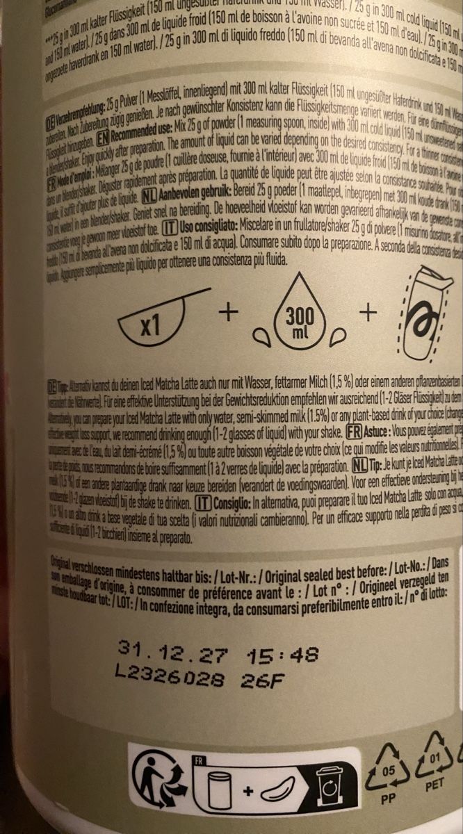 More Nutrition Cibi & Specialità: MORE Matcha Cherry – Usato da Romanshorn venduto da Tristy95 4