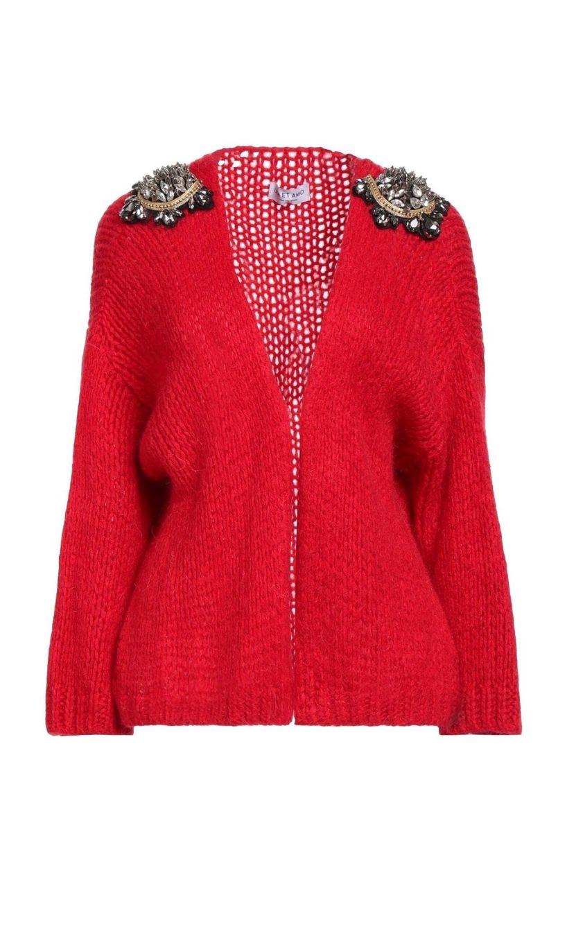 Giacche: Red designer cardigan – Nuovo (secondo la descrizione) da Altendorf venduto da Ro 2