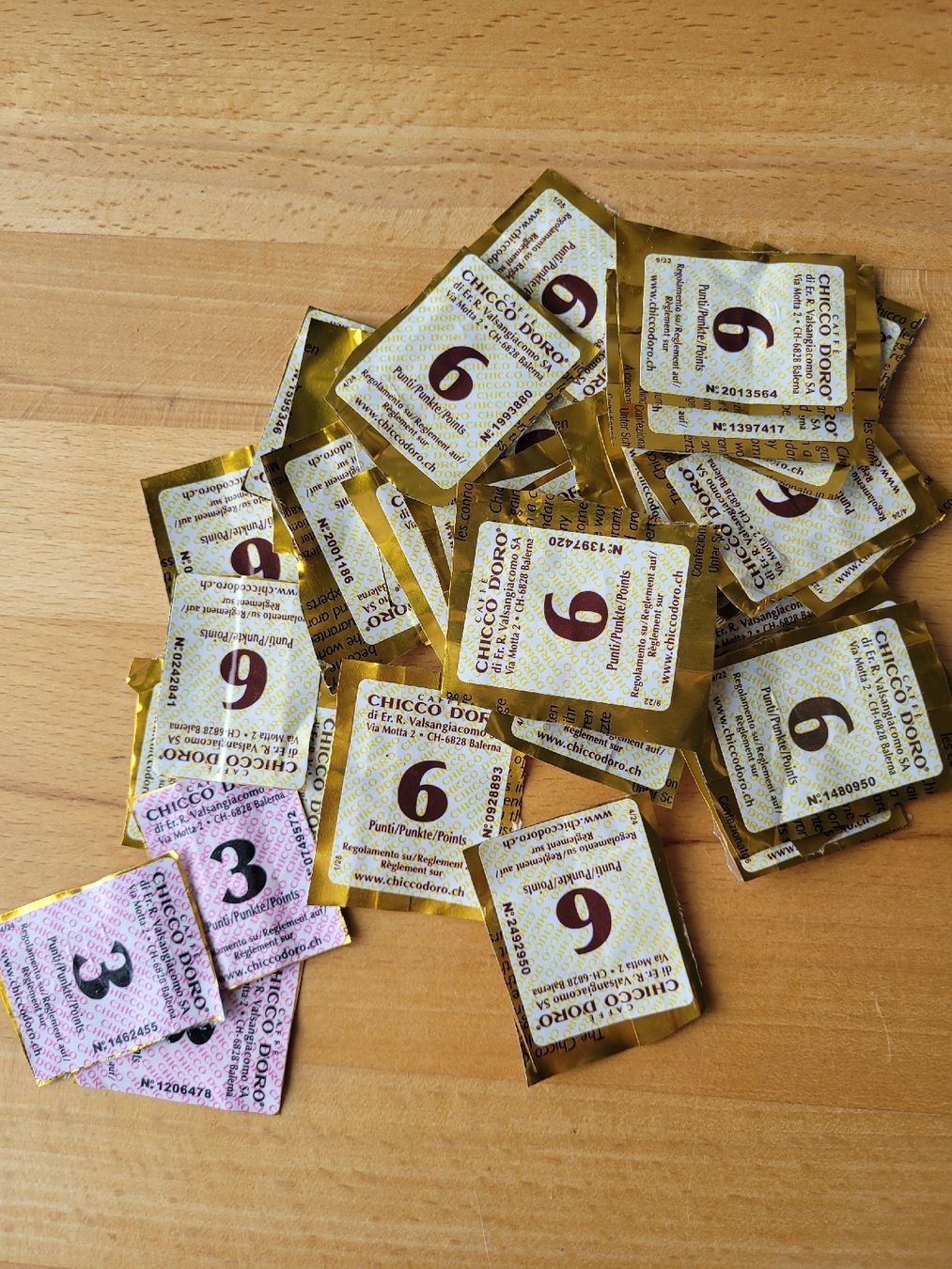 Chicco Sammelmarken & -punkte: 201 Chicco D'Oro Punkte – Neu (gemäss Beschreibung) aus Erlinsbach SO von Elso72