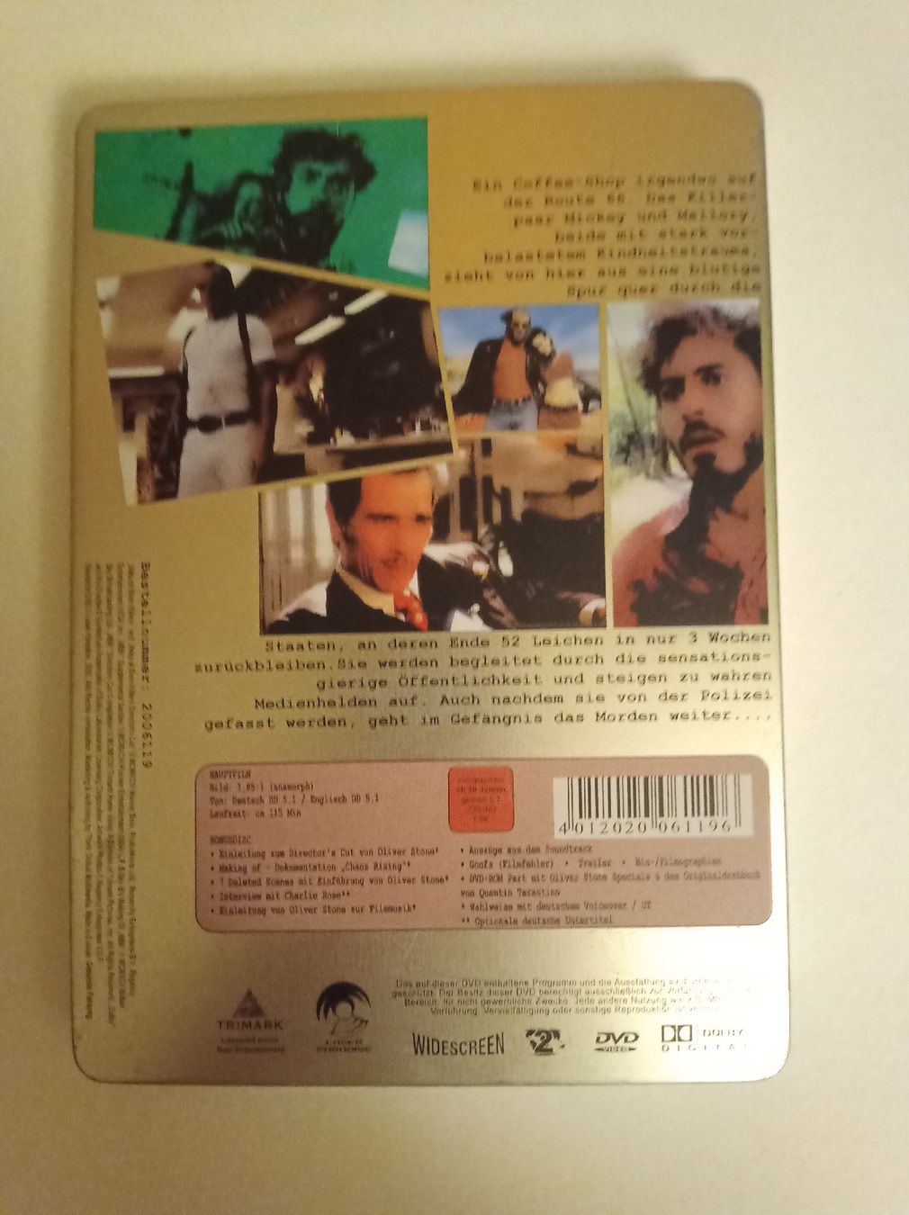 Tutti i DVDs: Natural Born Killers DVD Director's Cut – Usato da Tann venduto da Veebee6 2