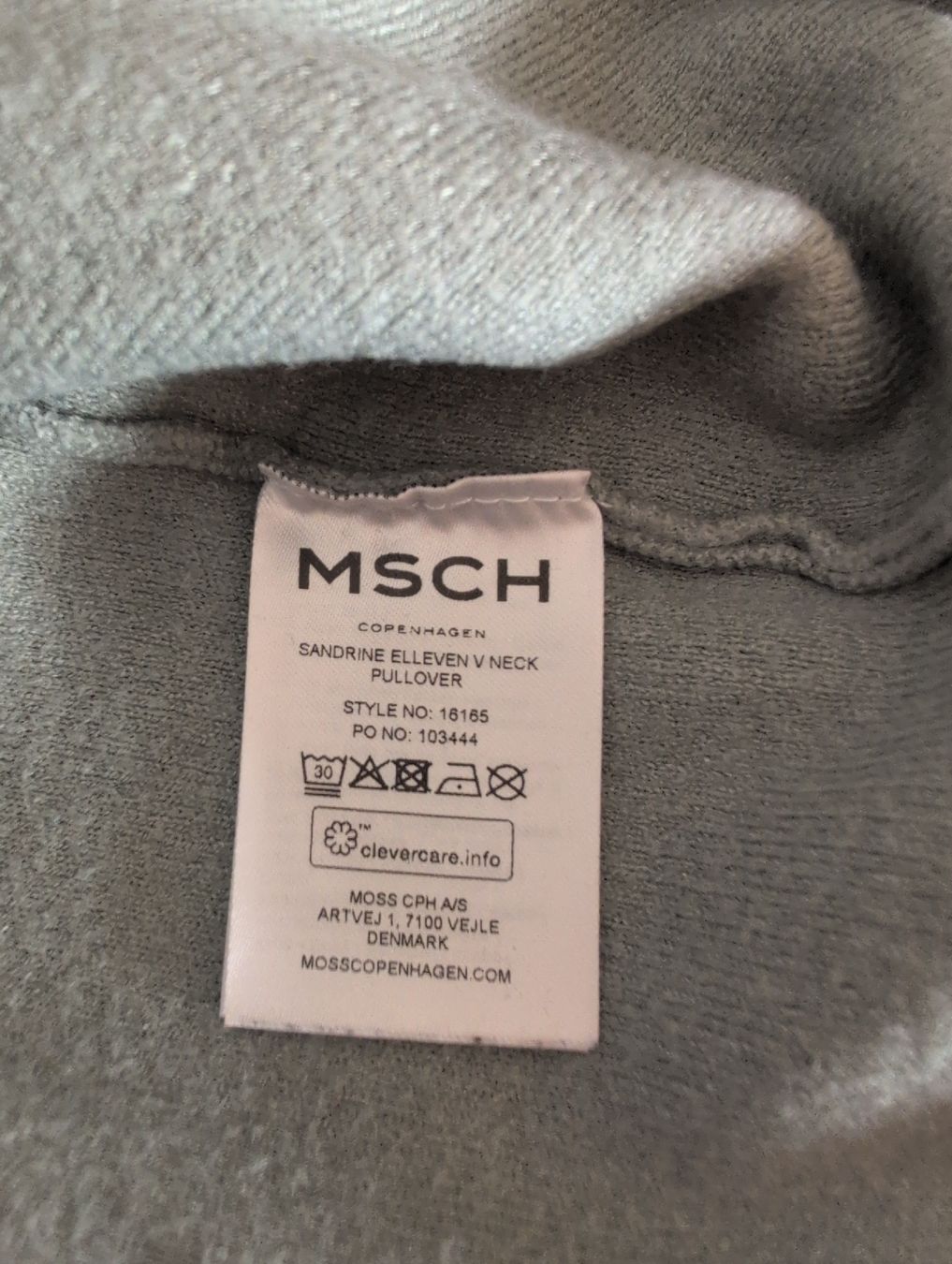 Maglioni & Felpe: MSCH Copenhagen Pullover, Grösse XS/S, hellgrün/türkis – Usato da Chur venduto da Eona4 3