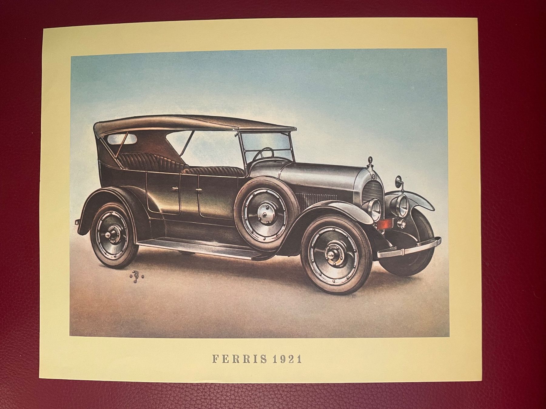 Foto & Immagini: Oldtimer Kunstdruck Vintage Poster Plakat Bild 41x33 cm – Nuovo e nell'imballaggio originale da Langendorf venduto da zloker 6