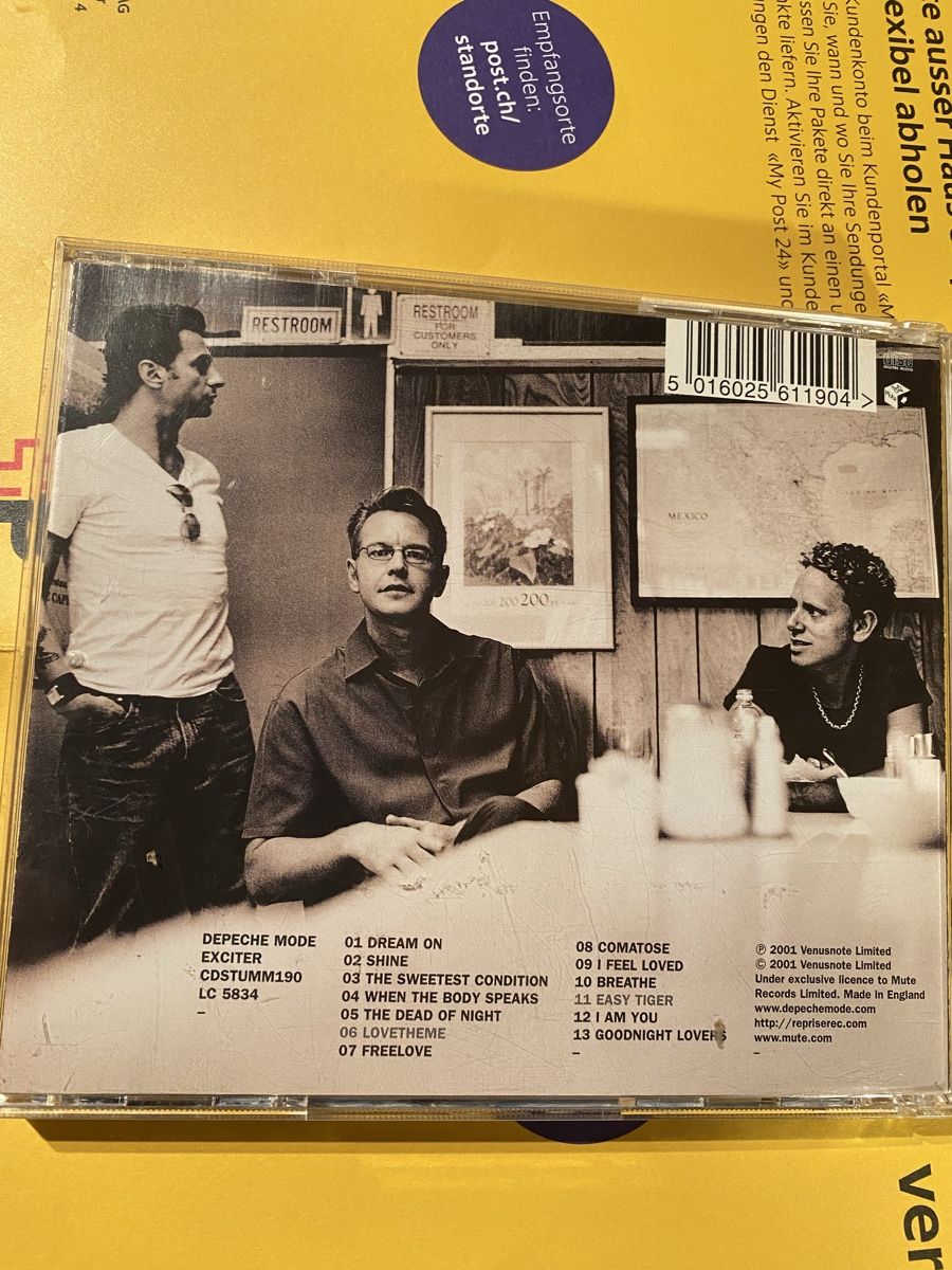 CD: Depeche Mode Exciter – Usato da Dussnang venduto da luedi02 1