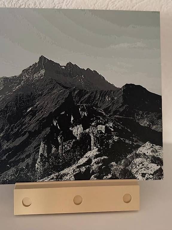 Poster & Bilder: Image des Dents du Midi avec support de présentation imprimé – Neu (gemäss Beschreibung) aus Ollon VD von reefguard 1