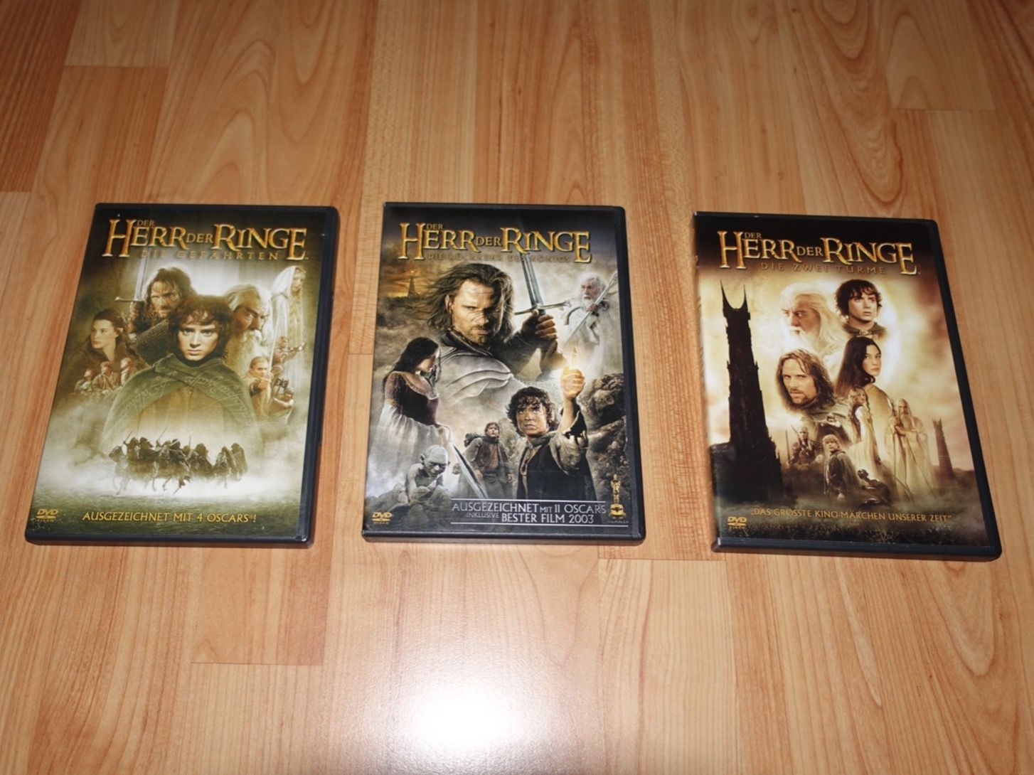 Alle DVDs: Der Herr der Ringe, DVD Trilogie – Gebraucht aus Russikon von Eulenfeder