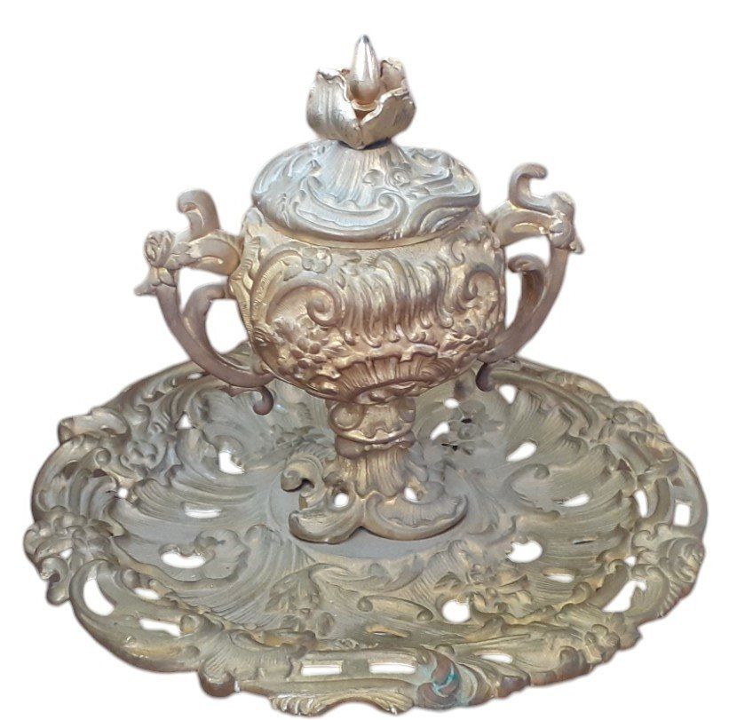 Altro in Antiquarato & Arte: Tintenfass antik Bronze – Usato da Mörschwil venduto da antiksalon21