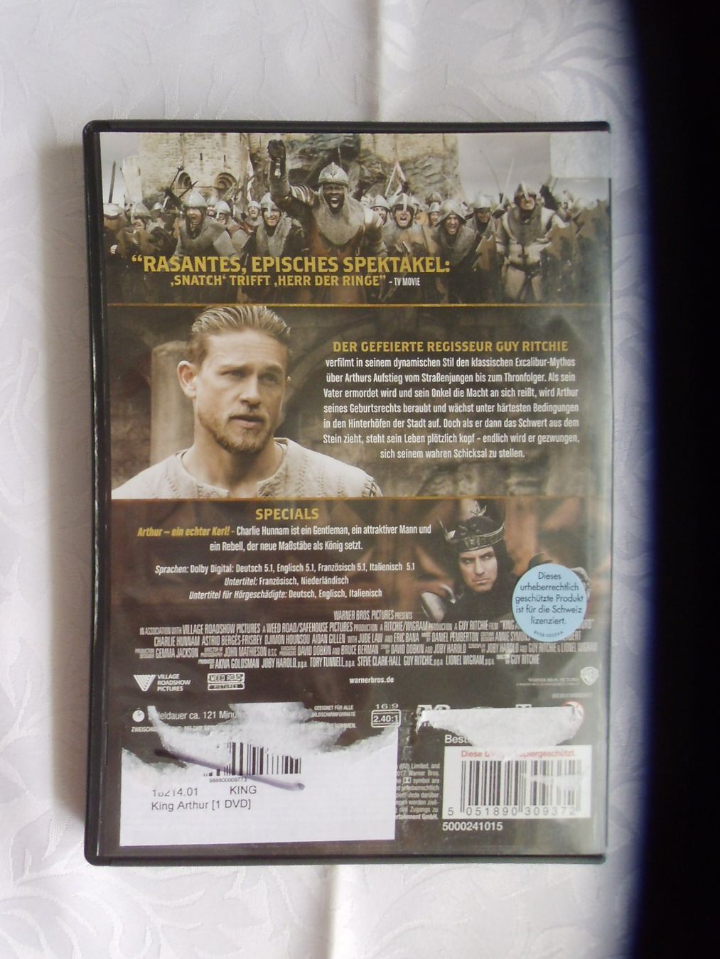 Alle DVDs: DVD "King Arthur" ab 12 Jahre – Gebraucht aus Walenstadt von Pluisa 1