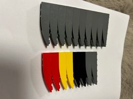 LEGO 18x Schrägstein 6x1 invert. (42023)