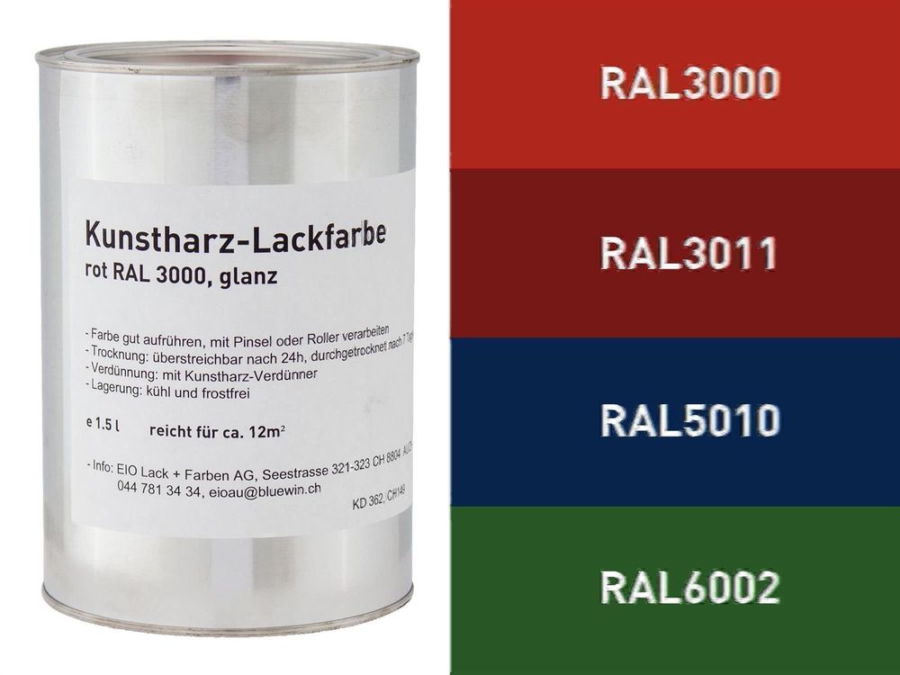 ASINOL Kunstharzlack RAL 2000 Orange – 1 Liter, 1 Produktbild-Vorschau 12