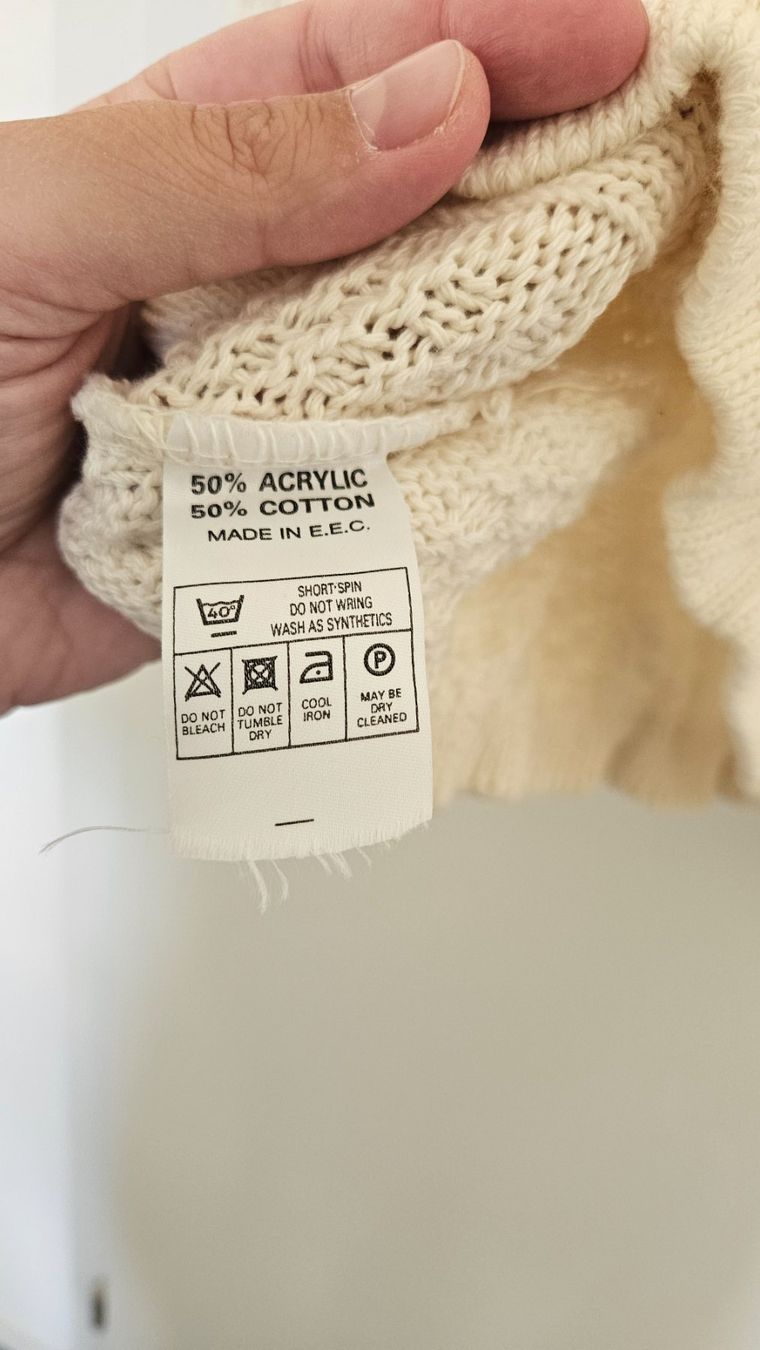 Maglioni & Felpe: Pullover Body Touch avorio tg.M acrilico-cotone – Usato da Melano venduto da H-Sara 2