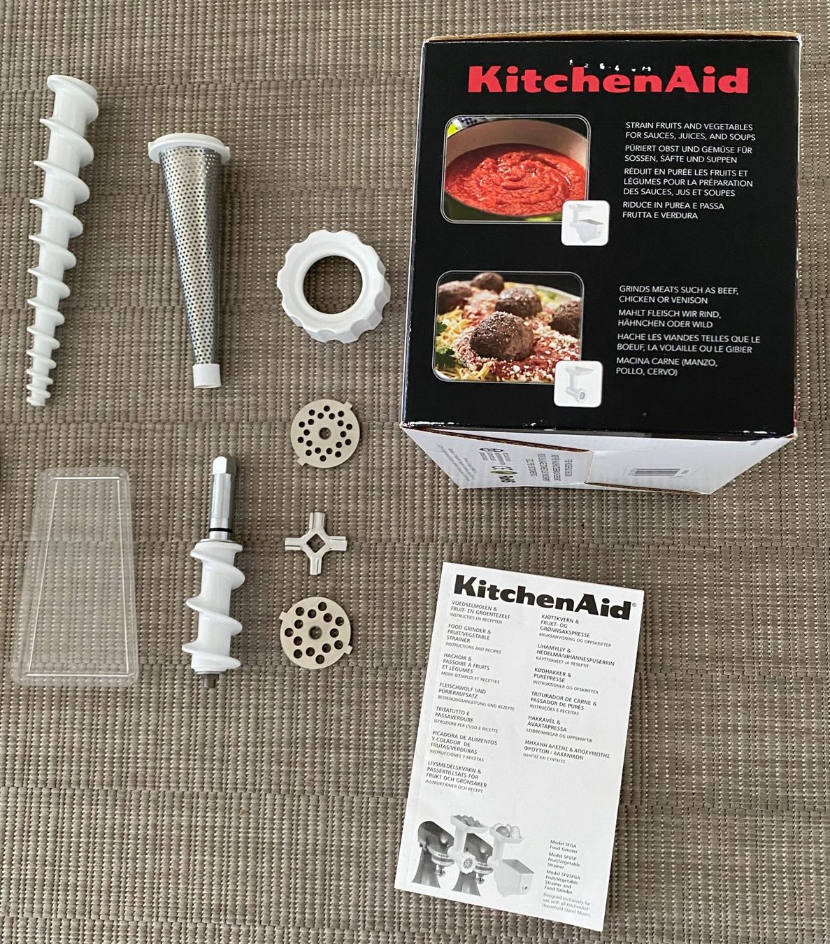 Kitchenaid Küchengeräte: KitchenAid Fleischwolf und Pürieraufsatz-Set – Gebraucht aus Bern von Mimmo00 3
