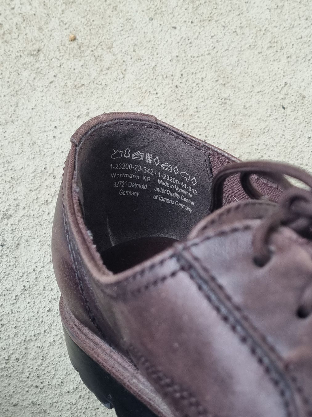 Tamaris Scarpe da donna: Schnürschuhe, Leder, braun, Grösse 38 – Usato da Olten venduto da User.xyz 5