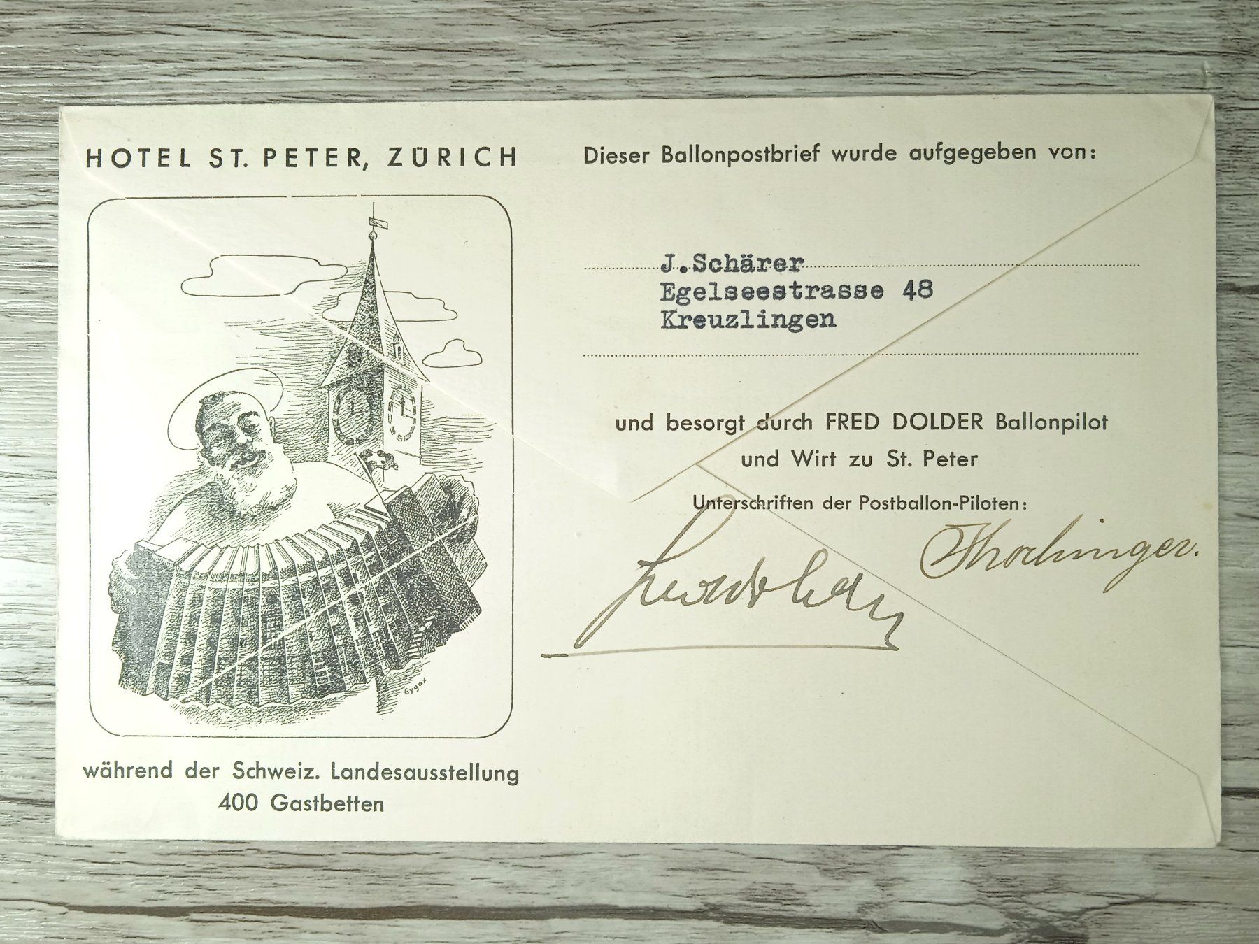Tutti i francobolli: TR104 Enveloppe + Timbre Suisse 1939 – Usato da Cousset venduto da Patrick_Collections 1