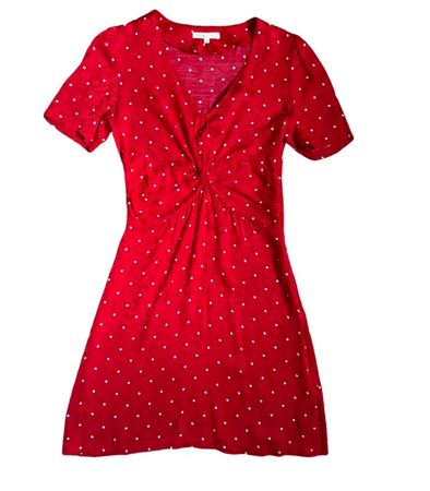 Rotes Maje Sommer Kleid