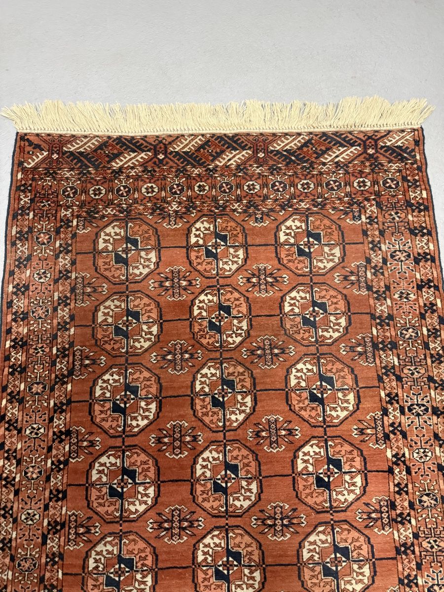 Teppiche: Echter Orientteppich,104x145 Handarbeit aus Buchara – Gebraucht aus Büron von Filadefia-888 2