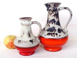 2 Vase Krug Manfred Buchholz Studiokeramik Keramik Vintage