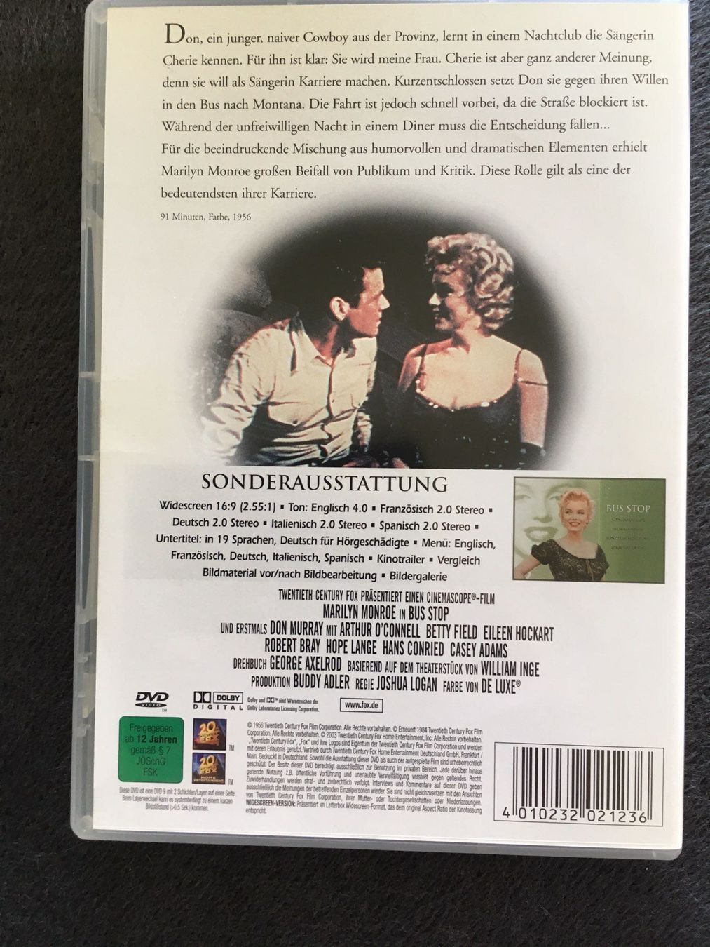 Alle DVDs: Bus Stop (Dvd) Marilyn Monroe – Gebraucht aus Arbon von HelFer01 1
